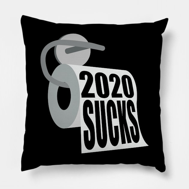 2020 SUCKS Pillow by Baggss