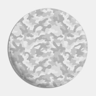 Grey Camouflage Pattern Pin