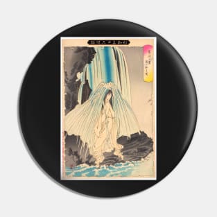 TSUKIOKA YOSHITOSHI - SPIRIT IN THE WATERFALL Pin