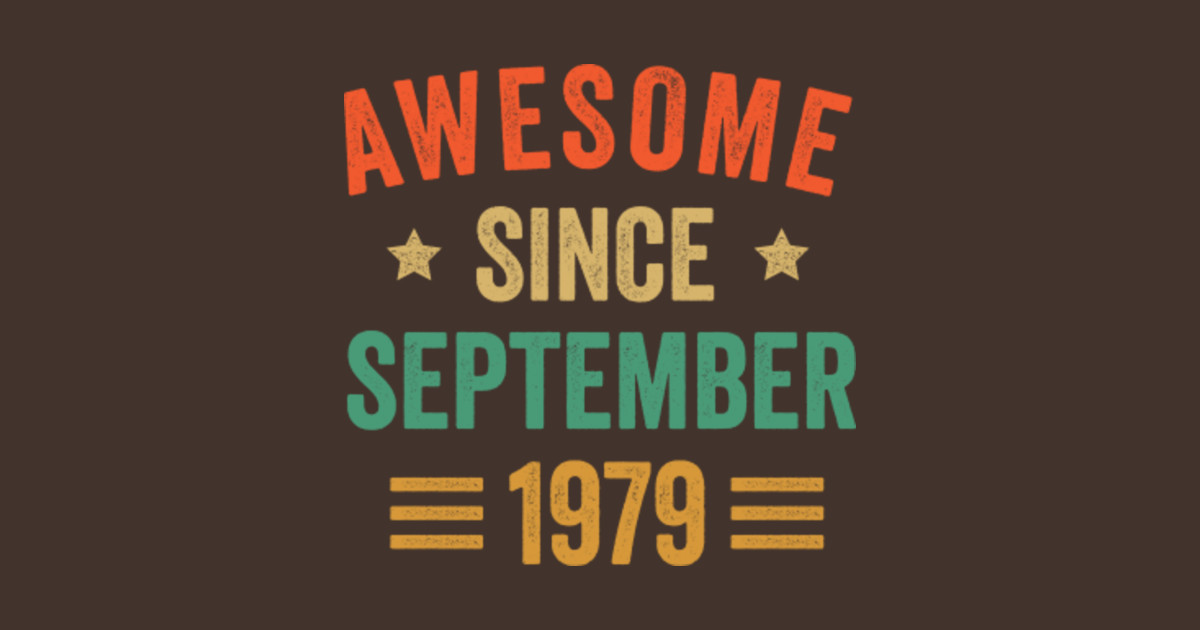 made in 1979 t shirt