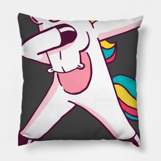 Damen Saufi Saufi Einhorn betupfen Motto Party Einhorn Pillow