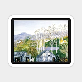 grandma moses Magnet