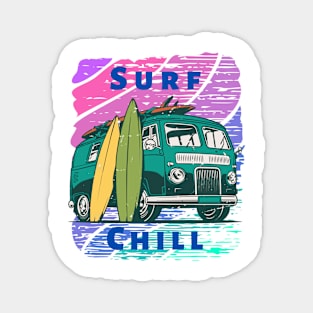 Surf chill Magnet