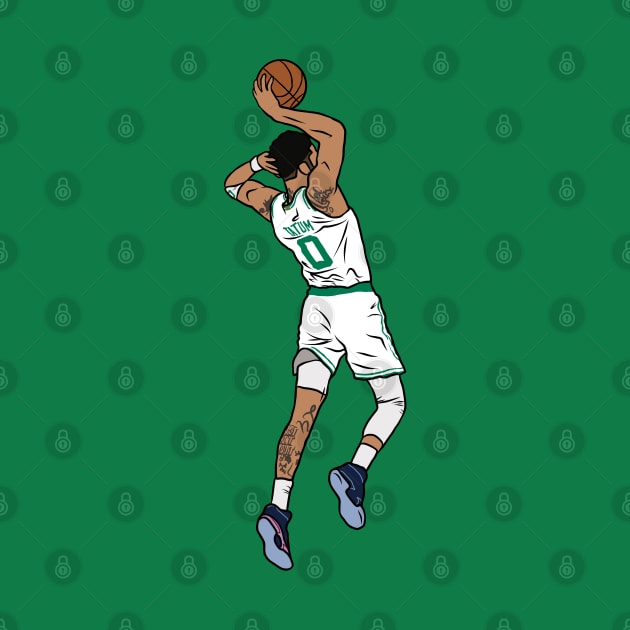 Jayson Tatum Mailman Dunk by rattraptees