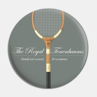 The Royal Tenenbaums - Alternative Movie Poster Pin