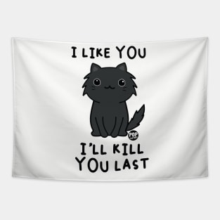KILL YOU LAST CAT Tapestry