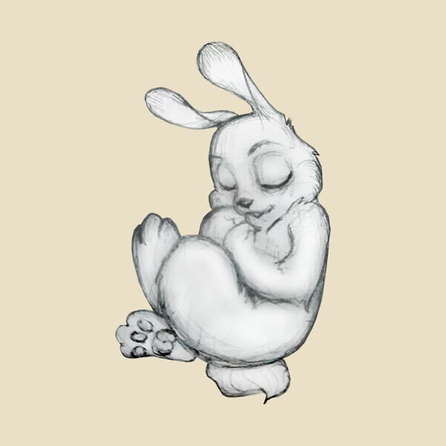 Sleeping Bunny by amandachenlee