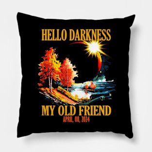 Hello Darkness my old friend, April 08, 2024 Pillow