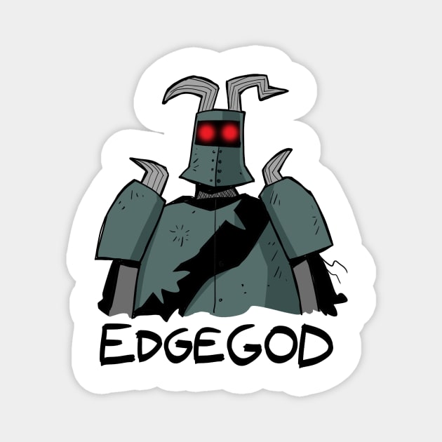 Edgegod Magnet by Slack Wyrm