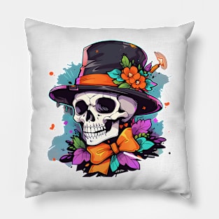 Halloween Skull Terror Pillow