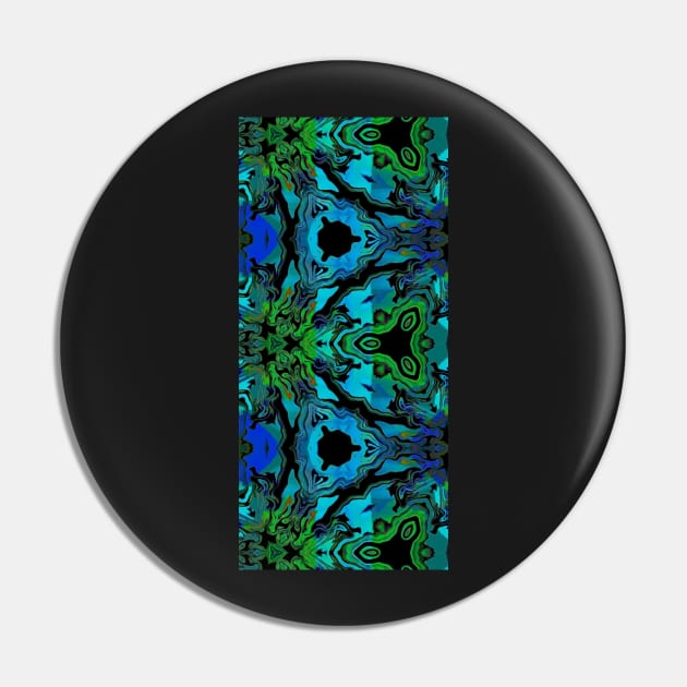 GF003 Art and Abstract Pin by Grafititee