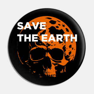 Save the earth Pin