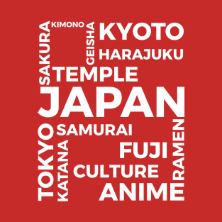 white japan stuff T-Shirt