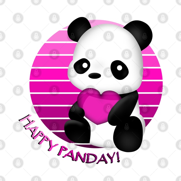 Panda - Happy Panday! by Smoky Lemon