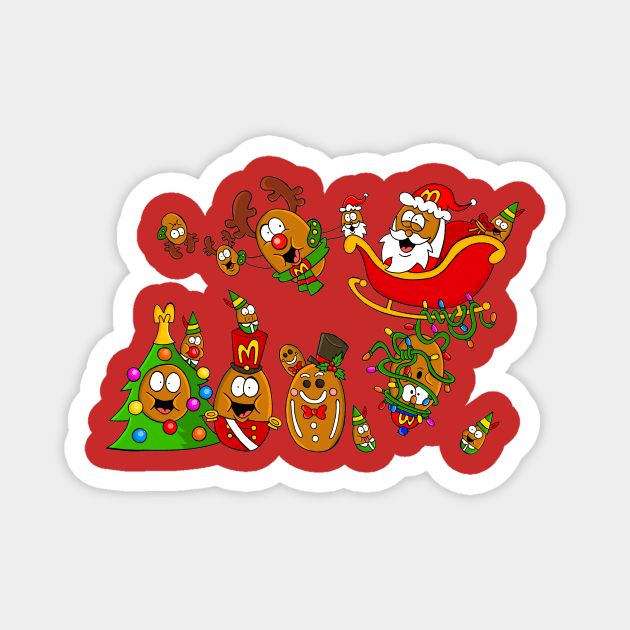 A very McNugget Christmas Magnet by Crockpot