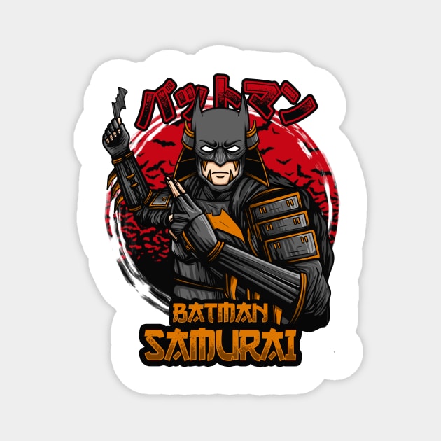 Batman Samurai Magnet by Zildareds