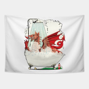 Welsh Dragon in the Bath Tapestry