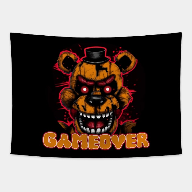 Game over Tapestry by Pixy Official