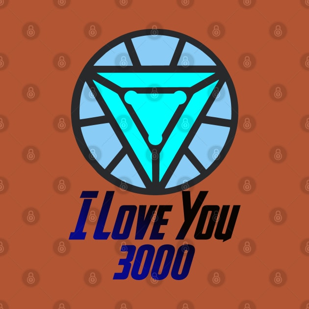 Iron Man I Love You 3000 by Ubold