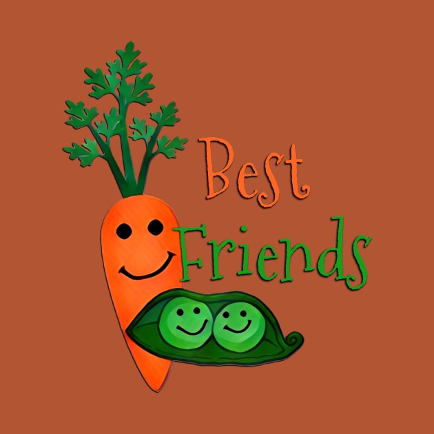 Best Friends Peas and Carrots by AlondraHanley