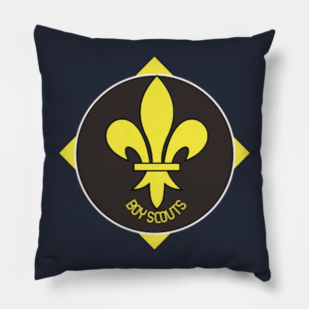 boy scout Pillow by leader