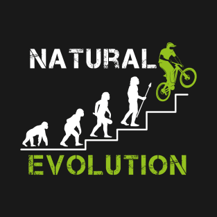 Mountain Bike Evolution MTB Downhill Freeride Biking Sports T-Shirt