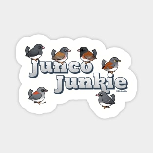 Junco Junkie Magnet