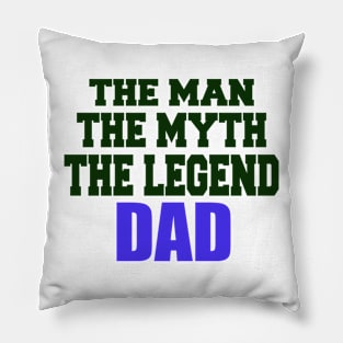 Best Dad Gift Tee Pillow