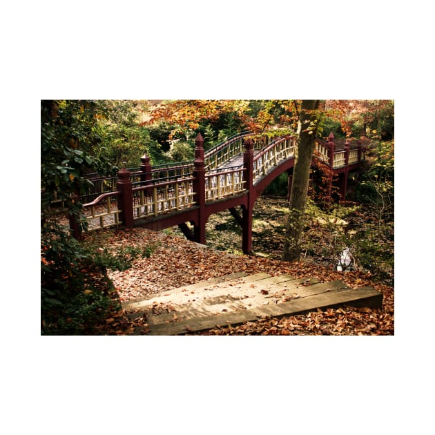 Crim Dell Bridge located on the campus of William &amp; Mary by tgass