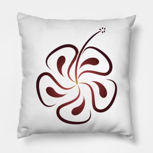 Hibiscus Cocoa Pillow