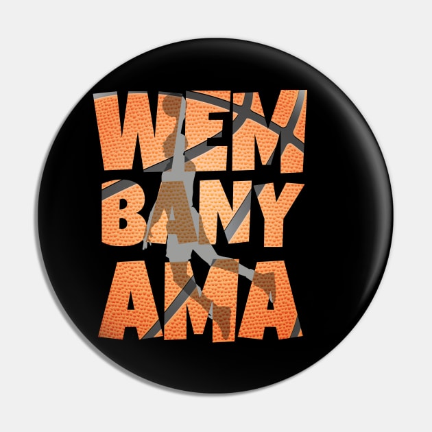 Wembanyama Basketball Amazing Gift Fan Pin by smartrocket