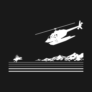 Heli-huntin' - inverted T-Shirt