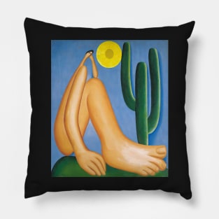 abaporu 1928 - Tarsila do Amaral Pillow