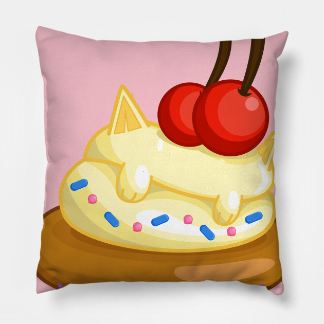 Cat Cupcake Cupcake Pillow Teepublic