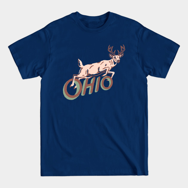 Disover Ohio deer - Ohio State - T-Shirt