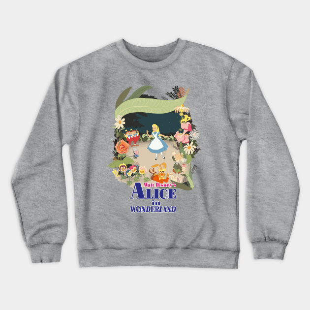 alice in wonderland sweatshirt