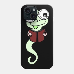 Book lover worm Phone Case