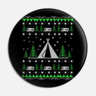 Camping Ugly Christmas Sweater Gift Ideas Cute Pin