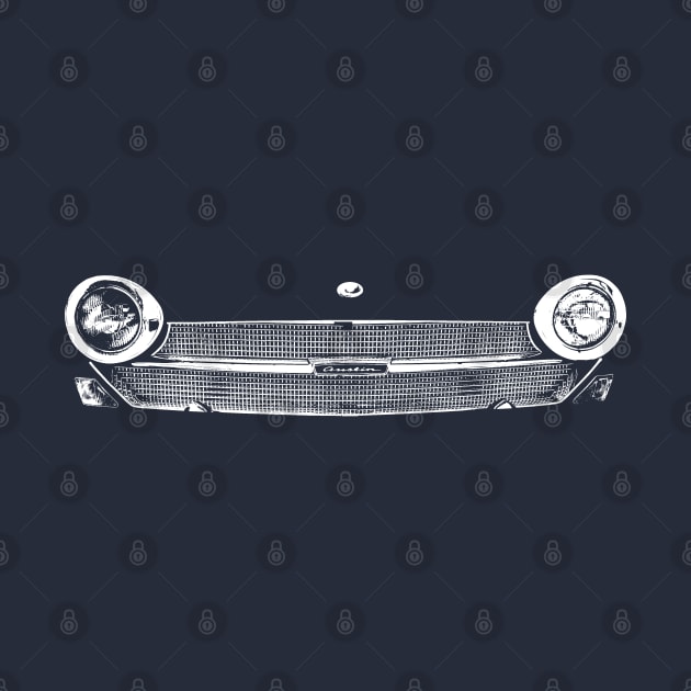 Austin 1800 landcrab 1960s British classic car minimlaist grille by soitwouldseem