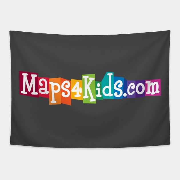 Maps4Kids Box Tapestry by Maps4Kids