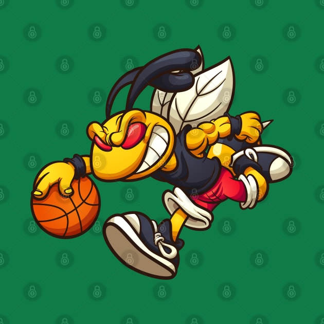 hornet basketball player by Mako Design 