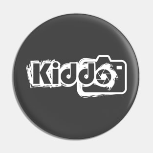 Kiddo White Logo Pin