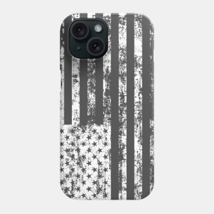 Grunge flag of USA Phone Case