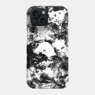 Ordaos - Destroyed Print #1 Black Phone Case