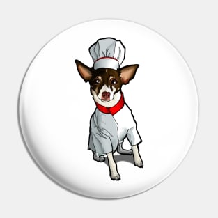 Chihuahua Chef Pin