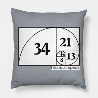 Fibonacci sequence Pillow