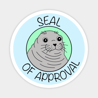 Seal Pun Art for Seal Lover Magnet