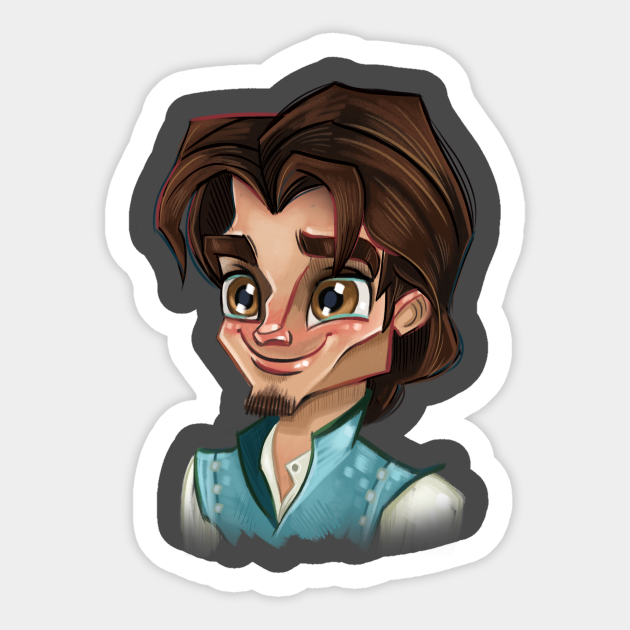 Flynn Rider - Flynn Rider - Sticker | TeePublic Flynn Rider - Flynn Rider - Sticker | TeePublic
