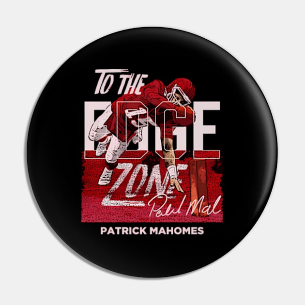 Patrick Mahomes Kansas City Edge Zone Pin by Sink-Lux