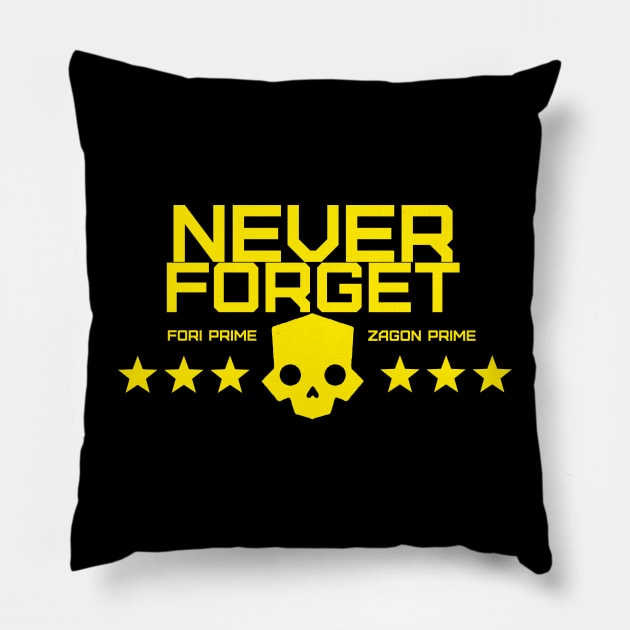 Helldivers 2 Commemorative Memorial Tribute Pillow by TSOL Games